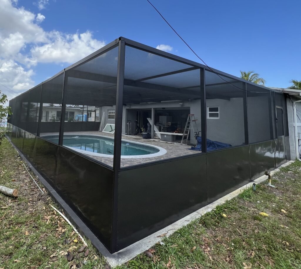  Full Black Screen Enclosure – Pembroke Pines, FL 